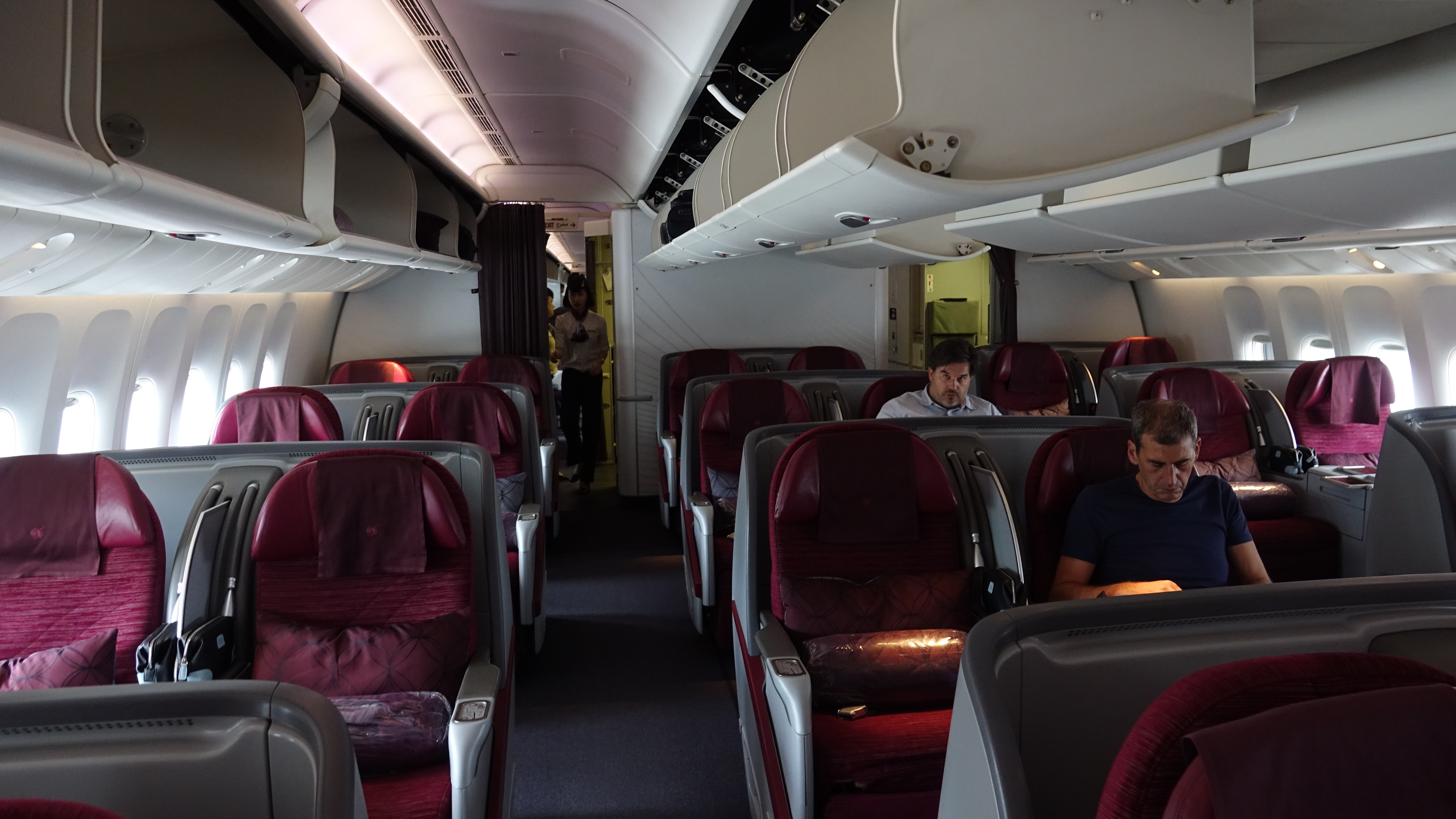 1. Business Class Review: Qatar Airways 777-300ER