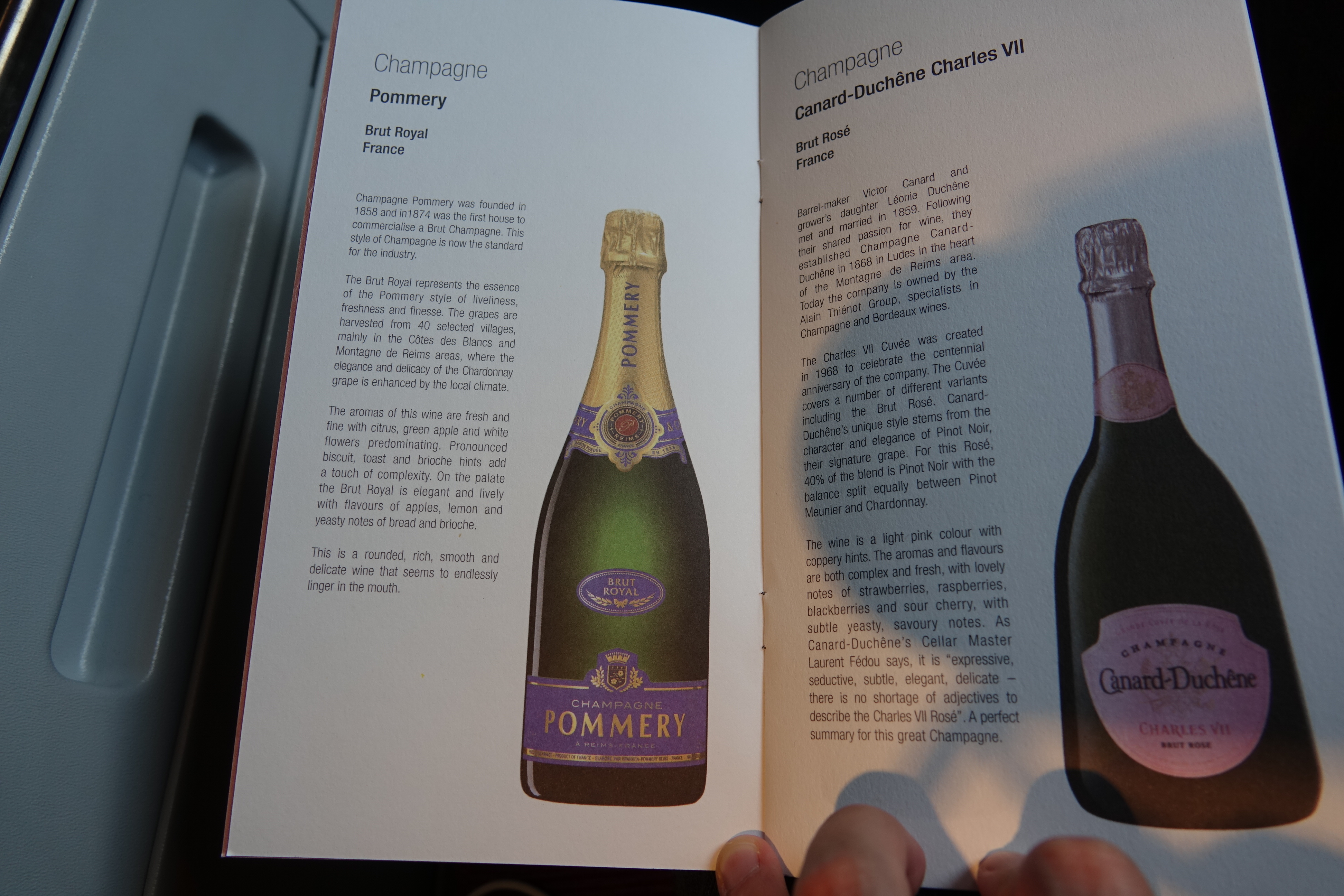 a book with a picture of a bottle
