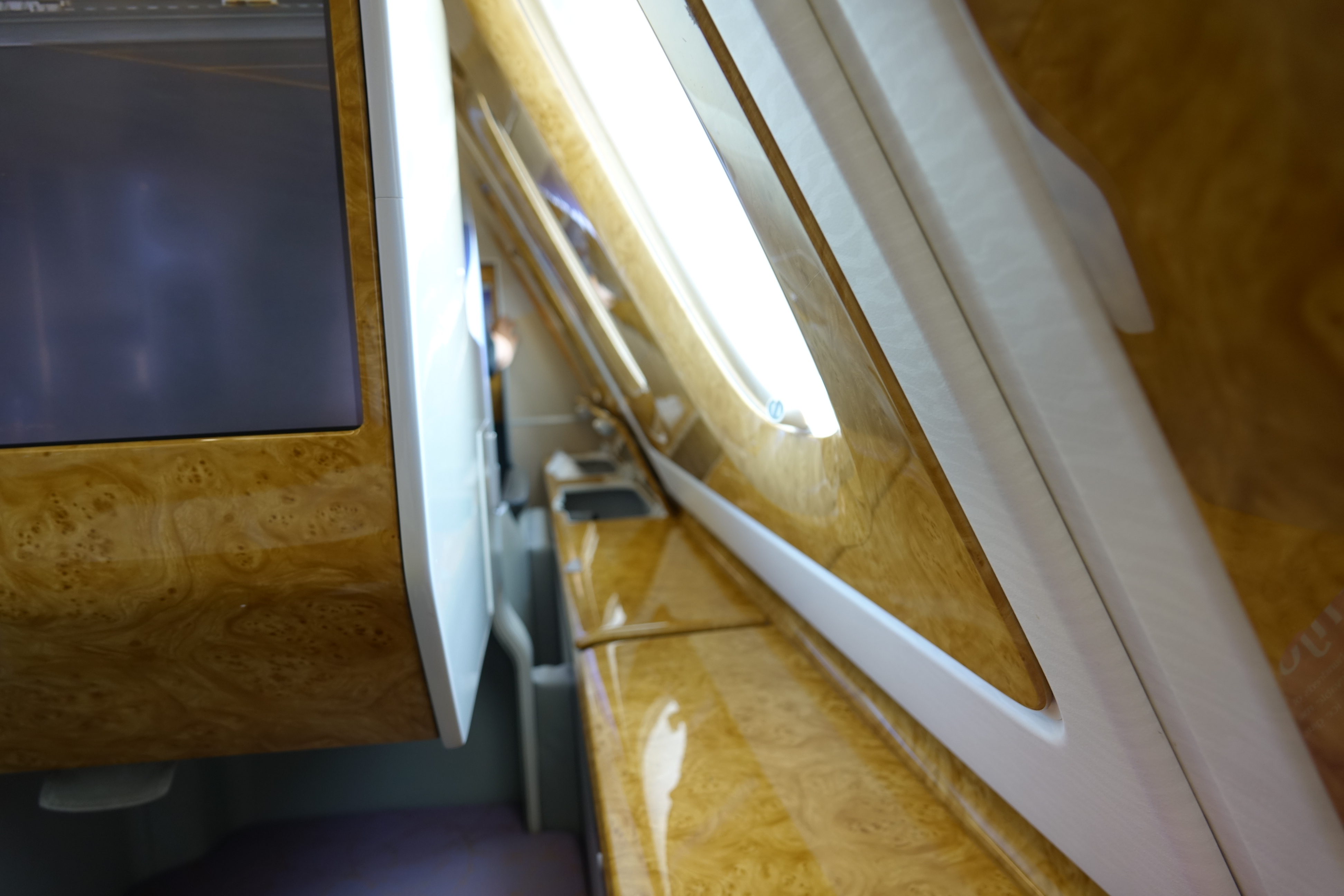 a window in a plane