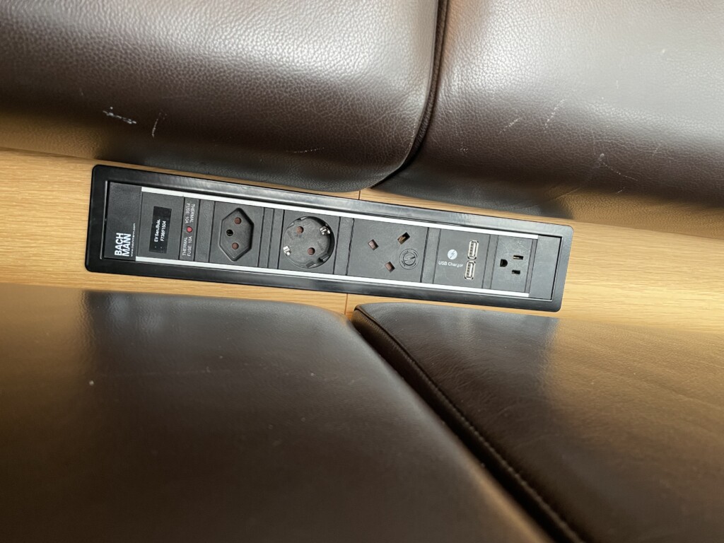 a power strip with multiple outlets
