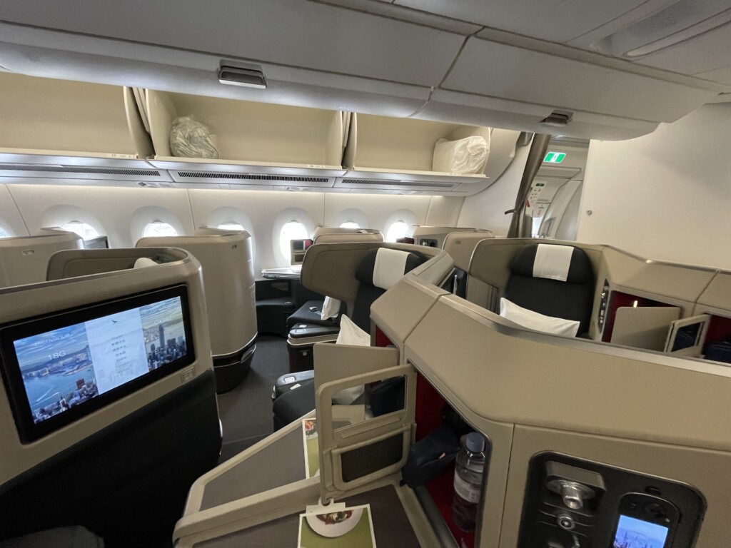 Cathay Pacific A350 Business Class Seats