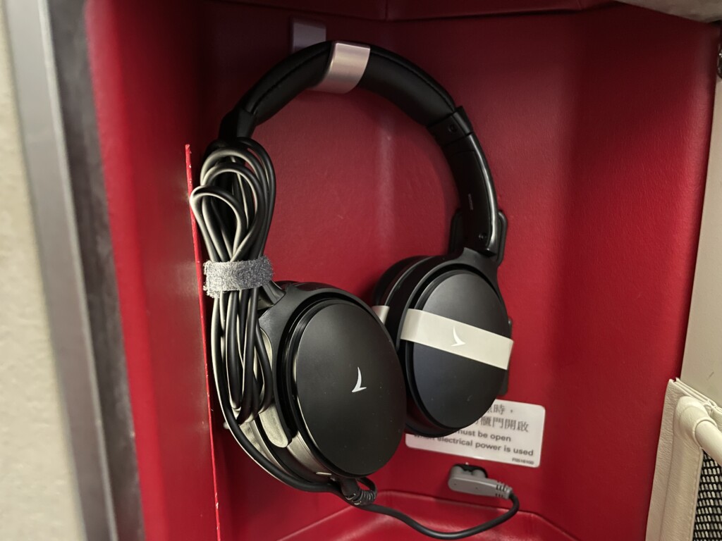 Cathay Pacific A350 Business Class Headphones