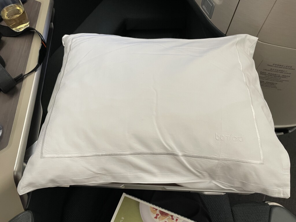 Cathay Pacific A350 Business Class Pillow