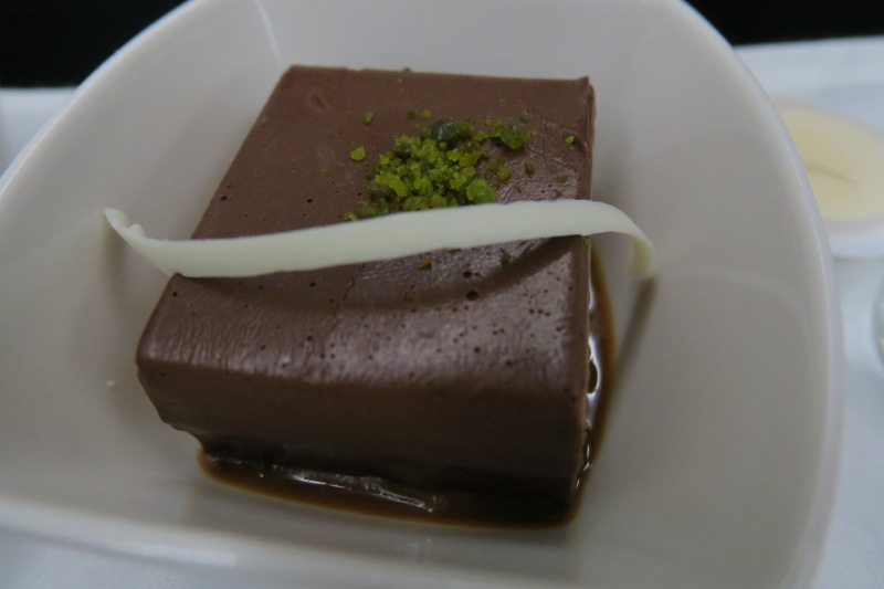 a chocolate dessert in a bowl