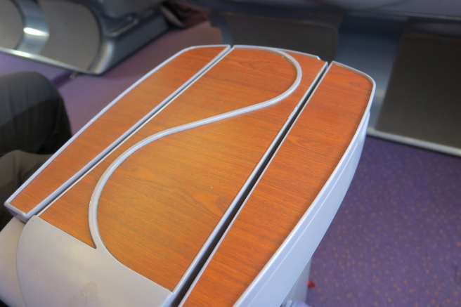 a wooden object on a plane