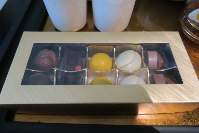 a box of chocolates
