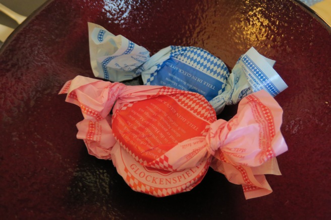 a group of wrapped candy