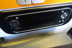 a close-up of a car radio