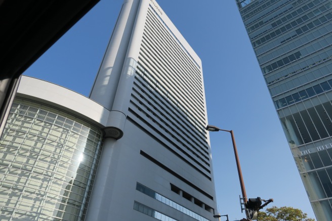 a low angle view of a tall building