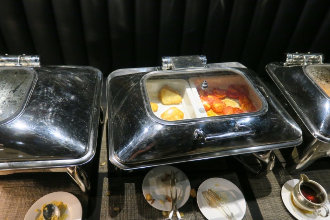 a group of food containers on a table