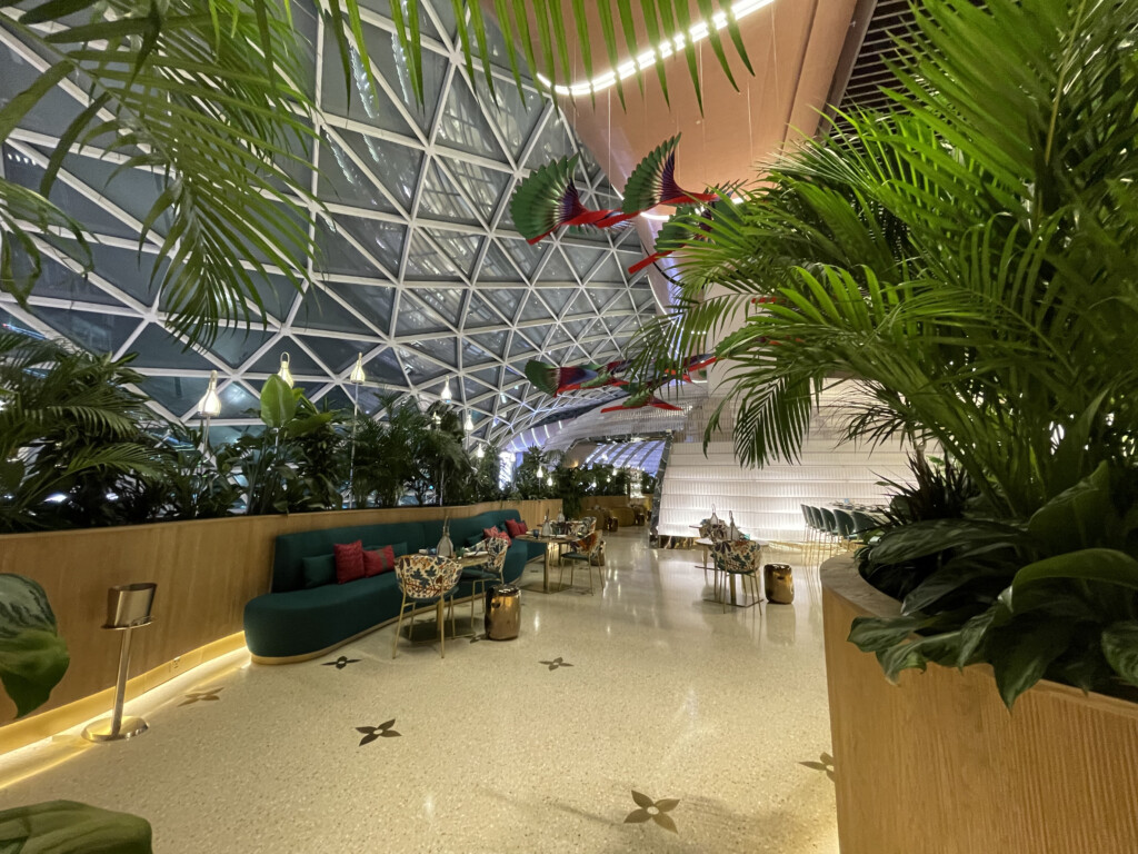 New Qatar Airways Lounge Has Dior Spa, Louis Vuitton Cafe - One