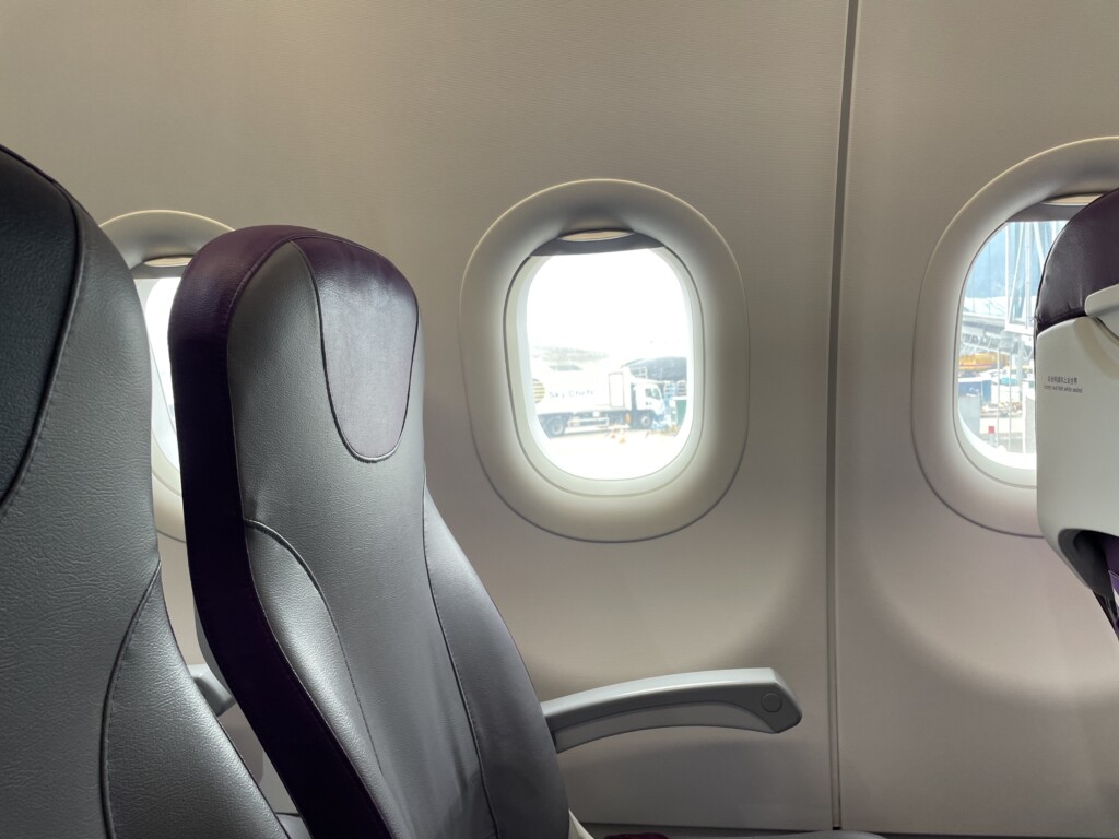 a seats in a plane