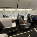 a plane with seats and windows