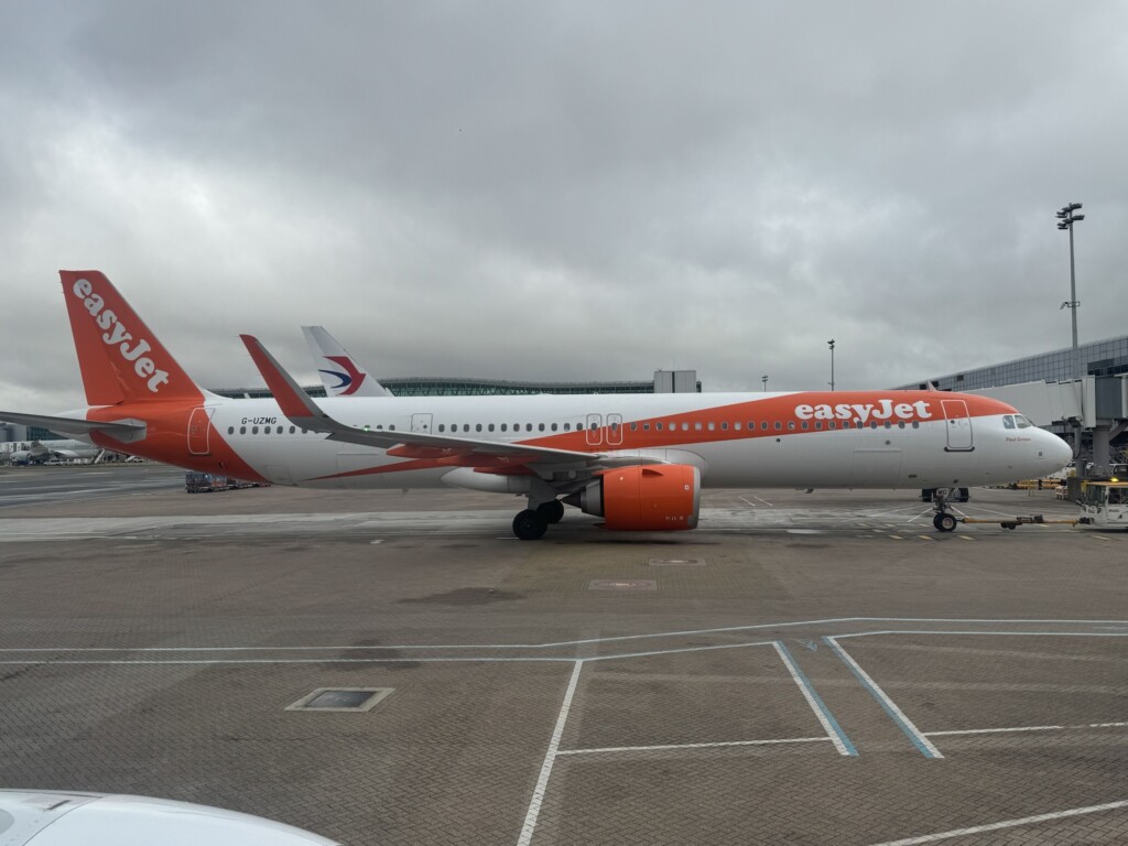 an airplane on the tarmac